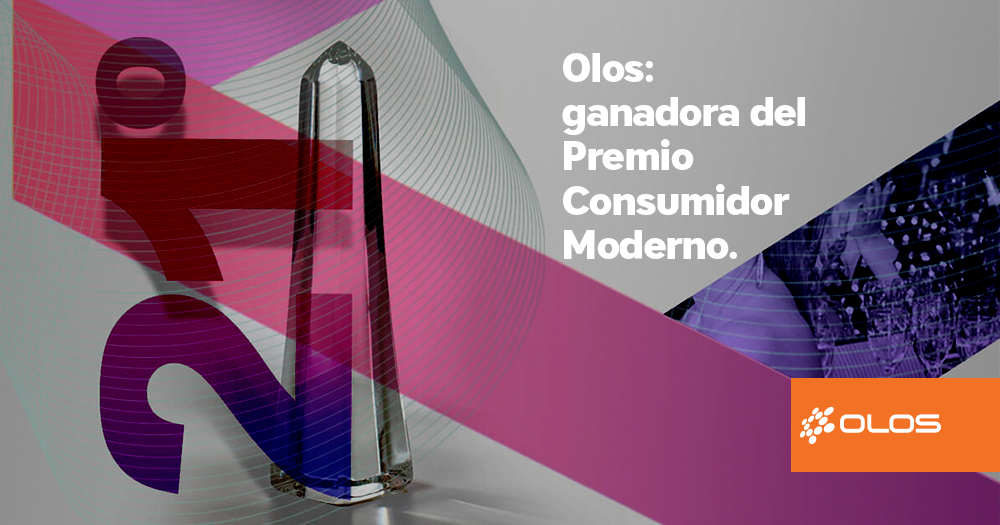 Olos gana el Premio Consumidor Moderno en Excelencia en Servicios al Cliente