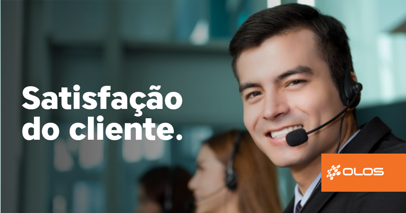 Satisfação do cliente.